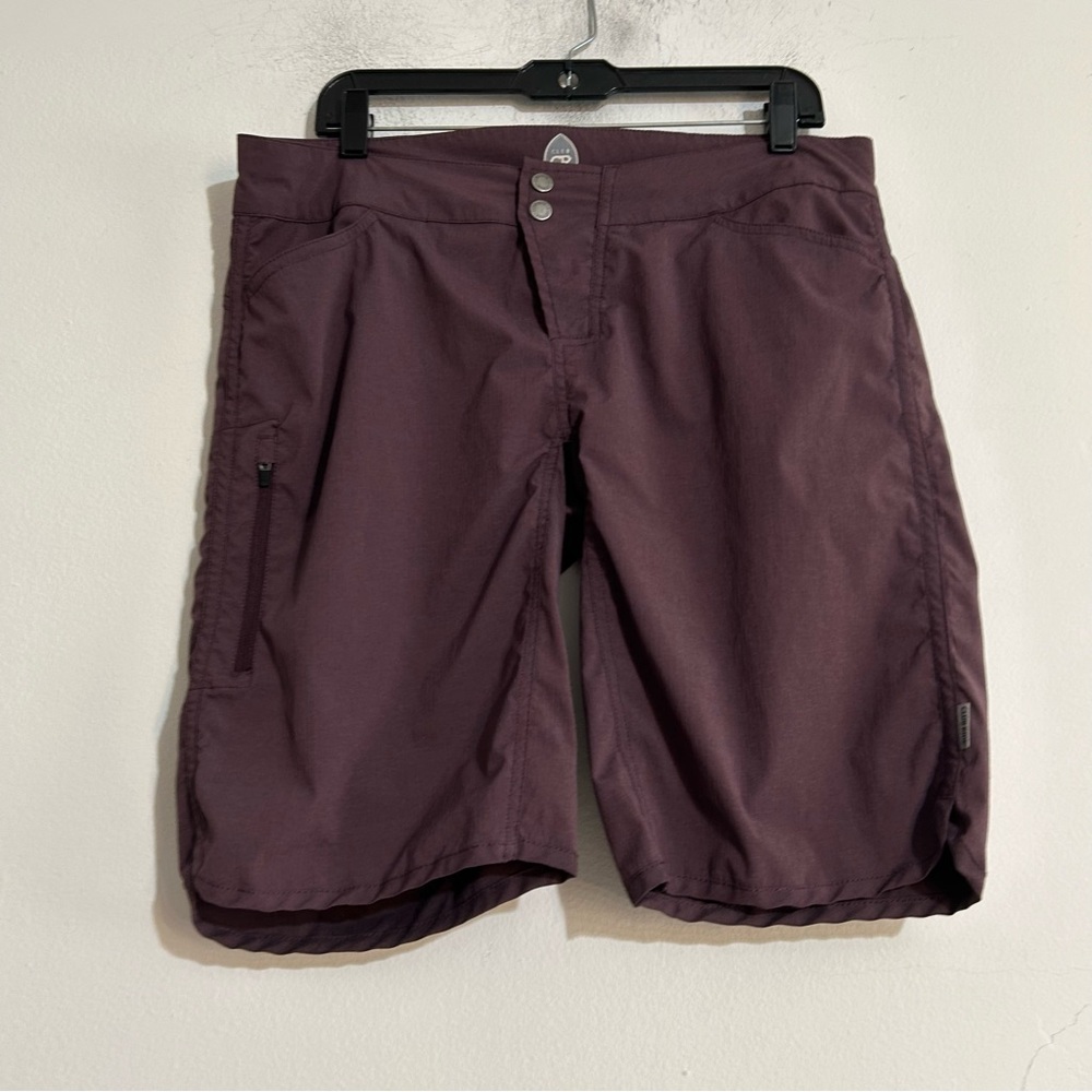 Club Ride Apparel Women's Savvy Shorts 11" Burgundy Size Large Biking Outdoor